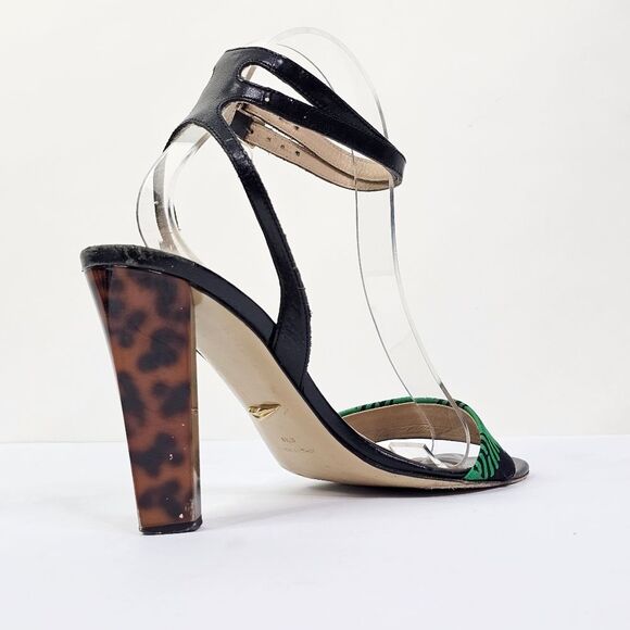 Diane Von Furstenberg Mixed Pattern Vera Too Heels - Picture 13 of 15